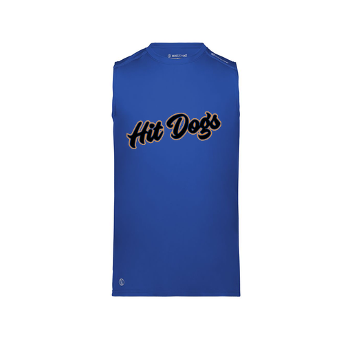 [222593.060.S-LOGO2] Men's CoolDry TankTop (Adult S, Royal, Logo 2)