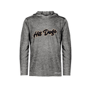 [FOLHCGBK-AS-LOGO2] Decker Men's Charge Hoodie (Adult S, Black, Logo 2)