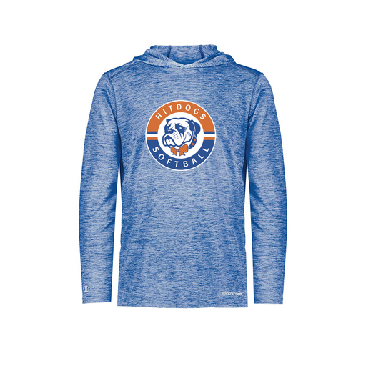 [FOLHCGRY-AS-LOGO1] Decker Men's Charge Hoodie (Adult S, Royal, Logo 1)