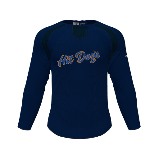 [CUS-DFW-PULL-FLC-CNK-LSL-NVY-YS-LOGO3] Pullover (Youth S, Navy, Logo 3)