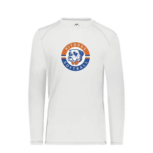 [6846.005.S-LOGO1] Youth SoftTouch Long Sleeve (Youth S, White, Logo 1)