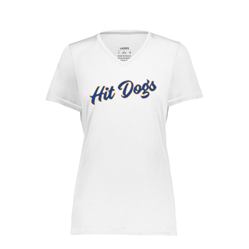 [6844.005.XS-LOGO3] Women's SoftTouch Short Sleeve (Female Adult XS, White, Logo 3)