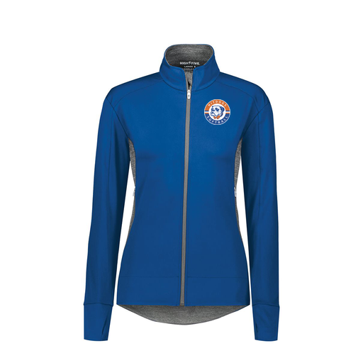 [371263.H73.S-LOGO1] Girls FreeForm Jacket (Female Youth S, Royal, Logo 1)
