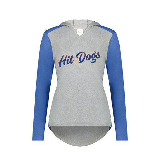 [6902.28V.XS-LOGO3] Ladies Vintage Hoodie (Female Adult XS, Royal, Logo 3)