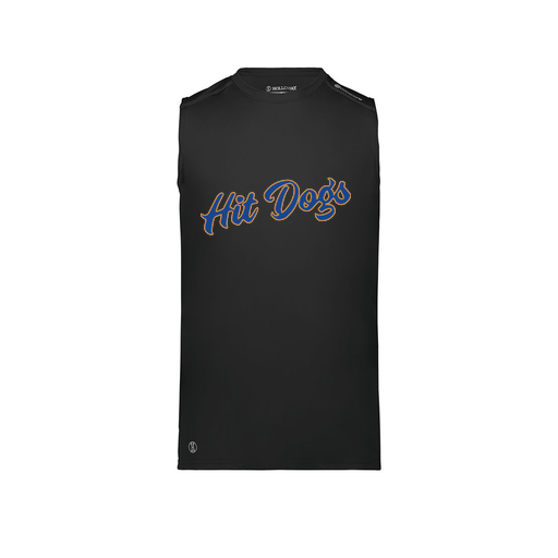 [222593.080.S-LOGO3] Men's CoolDry TankTop (Adult S, Black, Logo 3)