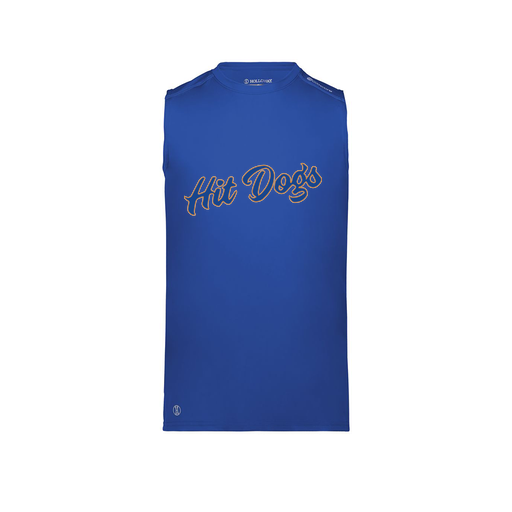 [222593.060.S-LOGO3] Men's CoolDry TankTop (Adult S, Royal, Logo 3)