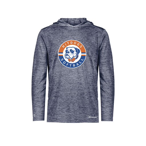 [CUS-DFW-CHGHOOD-PER-LSL-NVY-AS-LOGO1] Men's Charge Hoodie (Adult S, Navy, Logo 1)