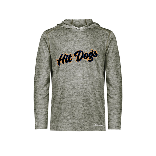 [FOLHCGGY-AS-LOGO2] Decker Men's Charge Hoodie (Adult S, Gray, Logo 2)