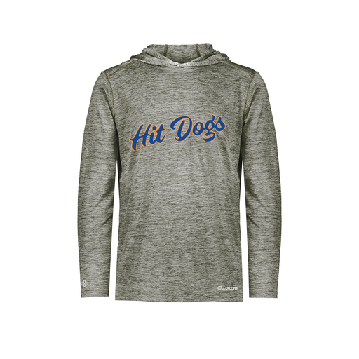 [FOLHCGGY-AS-LOGO3] Decker Men's Charge Hoodie (Adult S, Gray, Logo 3)