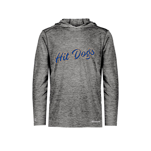 [FOLHCGBK-YS-LOGO3] Decker Youth Charge Hoodie (Youth S, Black, Logo 3)