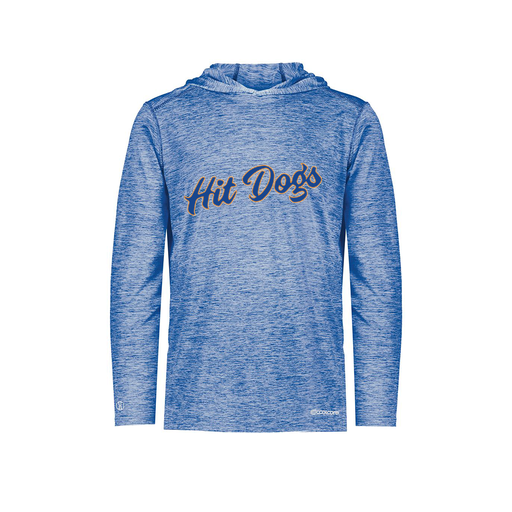 [FOLHCGRY-YS-LOGO3] Decker Youth Charge Hoodie (Youth S, Royal, Logo 3)