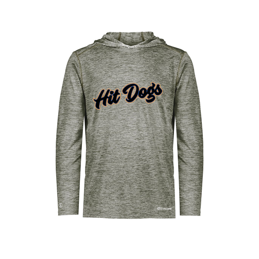 [FOLHCGGY-YS-LOGO2] Decker Youth Charge Hoodie (Youth S, Gray, Logo 2)