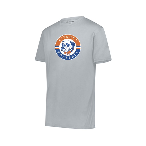 [222818.099.S-LOGO1] Men's Movement Dri Fit Shirt (Adult S, Silver, Logo 1)