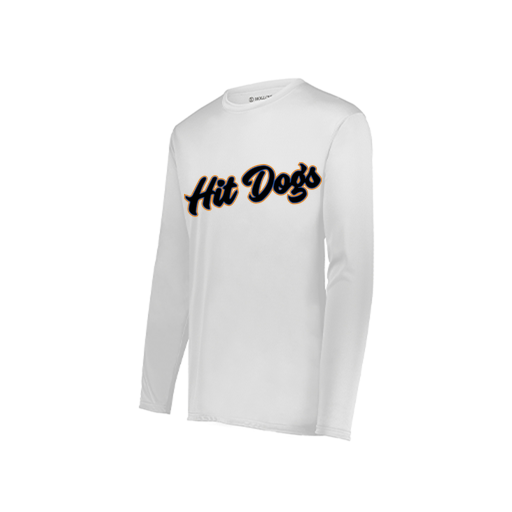 [222822.005.XS-LOGO2] Men's LS Smooth Sport Shirt (Adult XS, White, Logo 2)