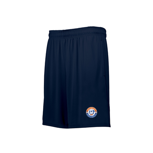 [229511.065.XS-LOGO1] Men's Swift Short (Adult XS, Navy, Logo 1)