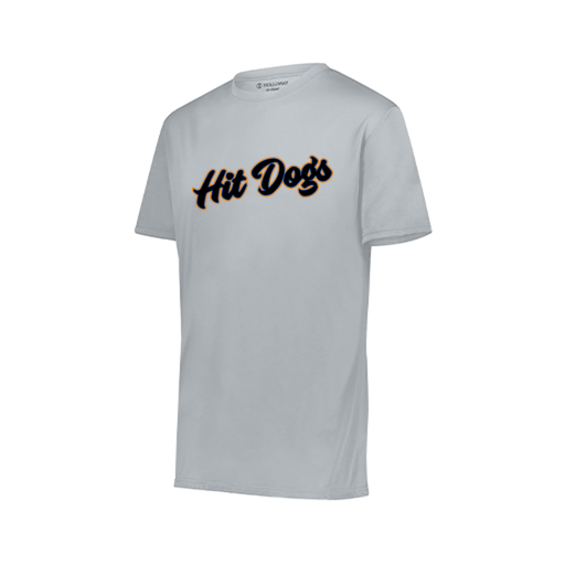 [222819.099.XXS-LOGO2] Youth Movement Dri Fit Shirt (Youth XXS, Silver, Logo 2)