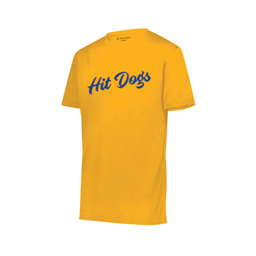 [222819.025.XXS-LOGO3] Youth Movement Dri Fit Shirt (Youth XXS, Athletic Gold, Logo 3)