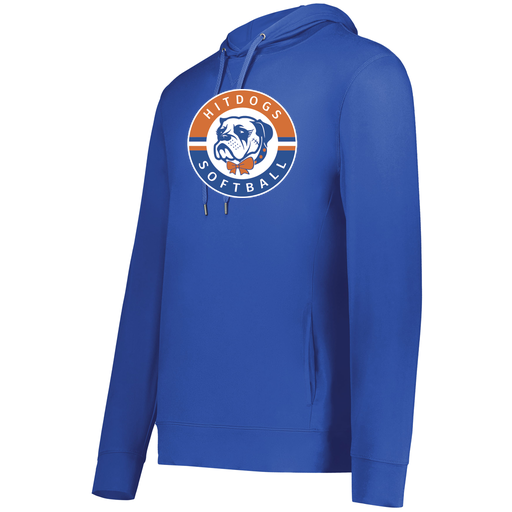 [222698.060.S-LOGO1] YOUTH VENTURA THIN KNIT HOODIE (Youth S, Royal, Logo 1)